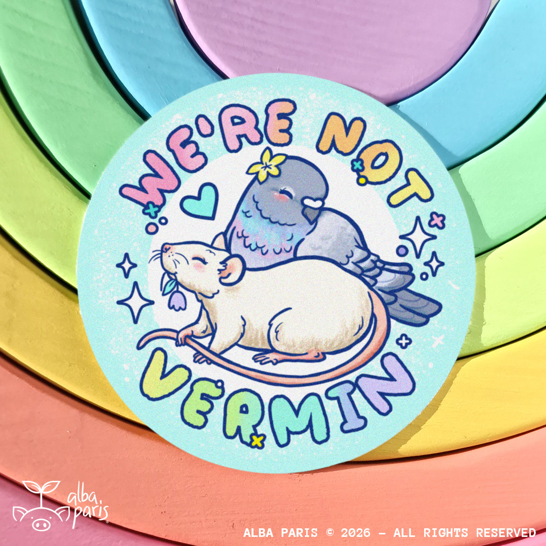 Not Vermin Sticker