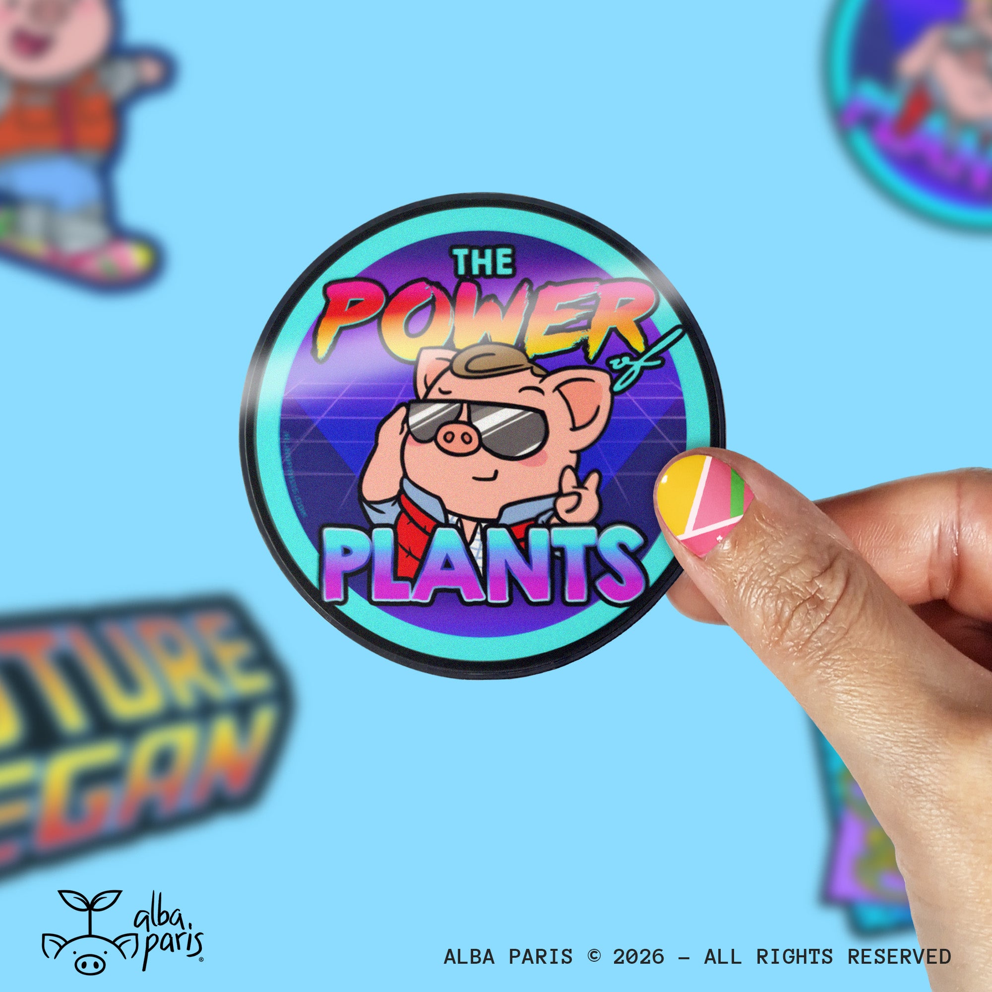 The Power Of Plants Sticker