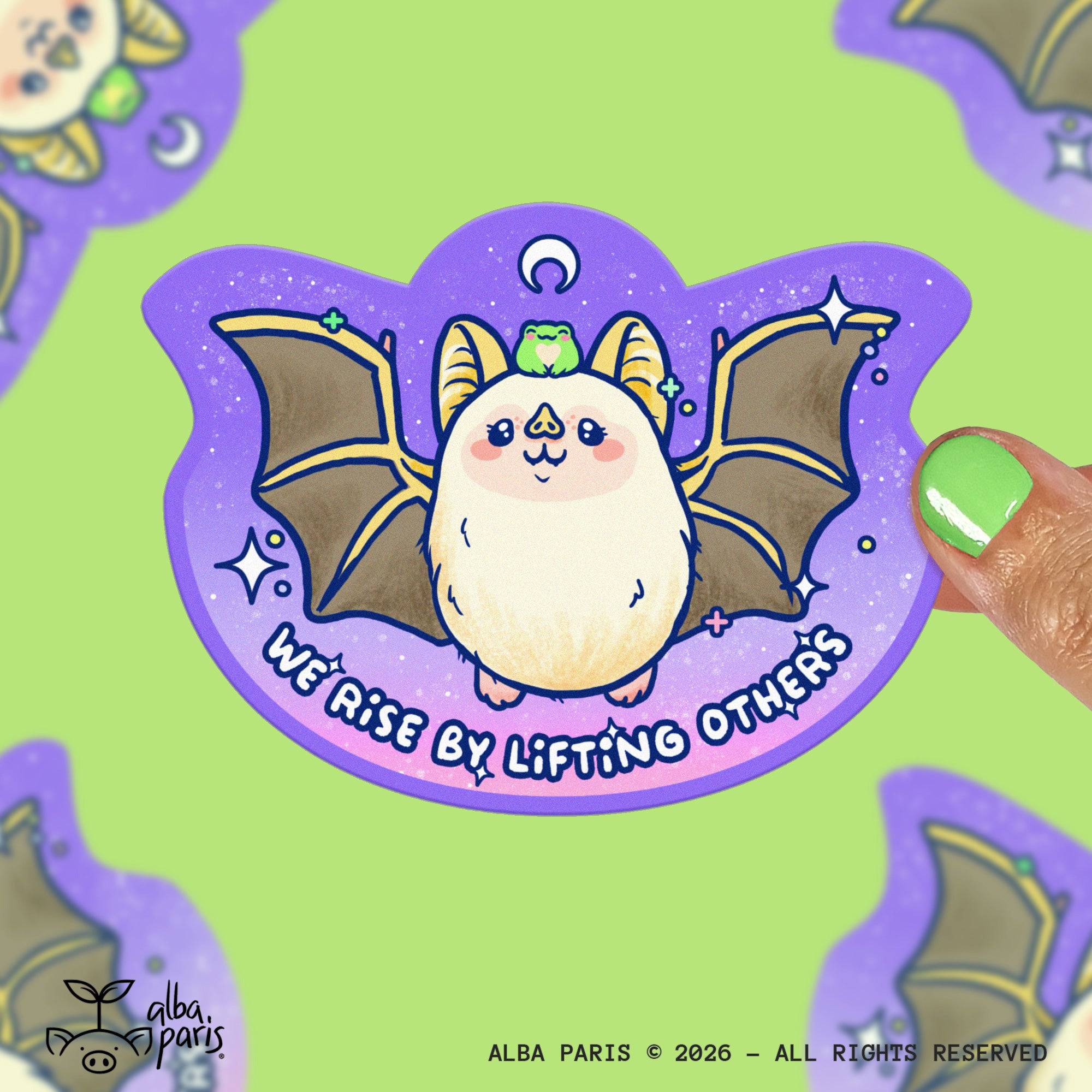 We Rise By Lifting Others Sticker