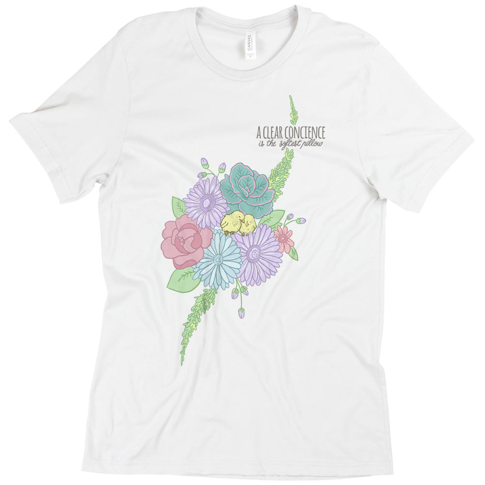A Clear Conscience Chicks Unisex Tee