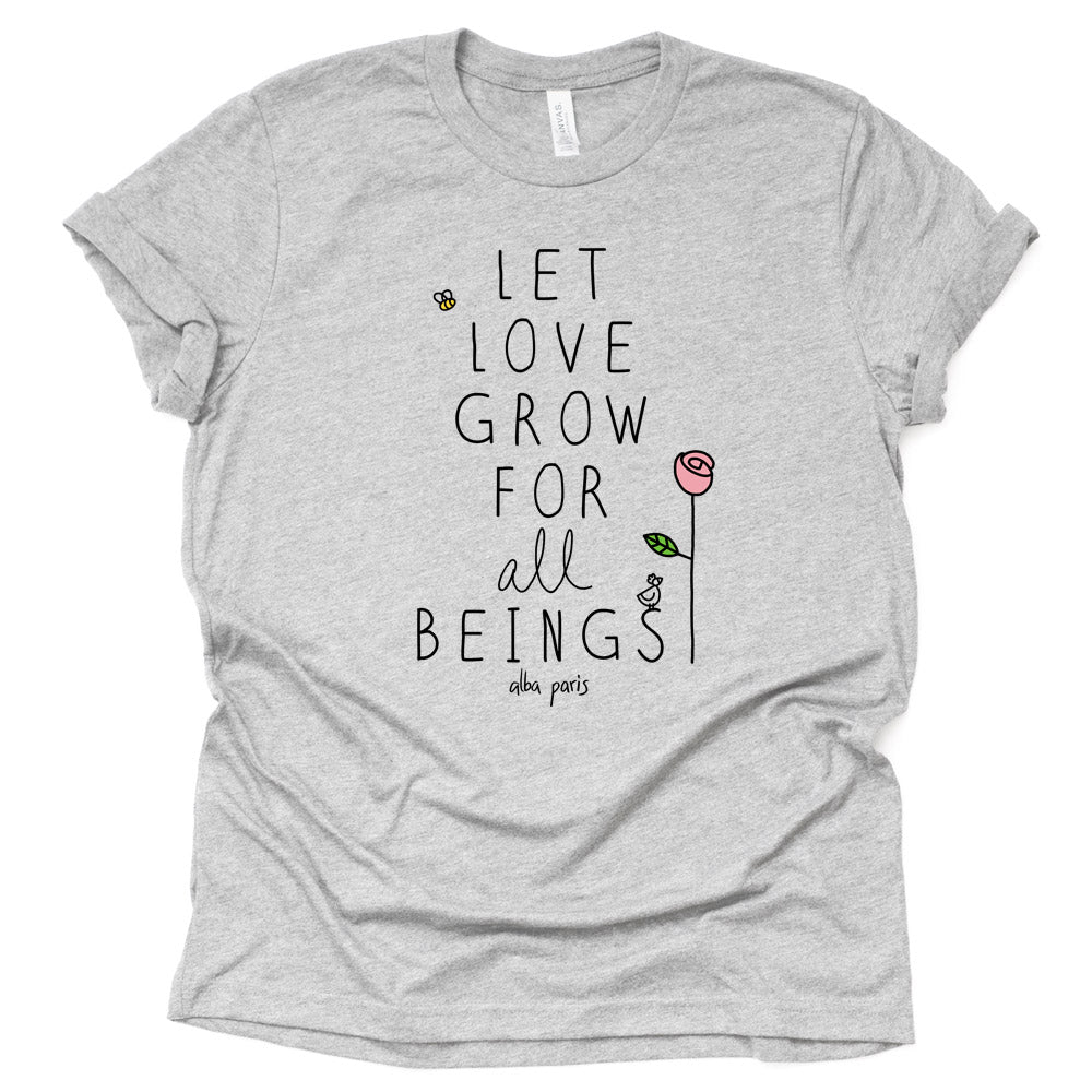 Let Love Grow Unisex Tee
