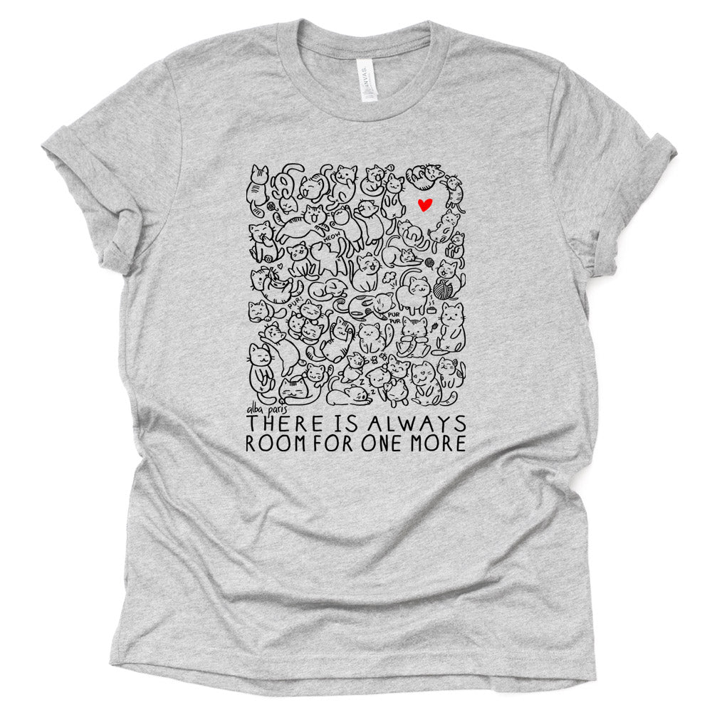 Room For One More (Cats) Unisex Tee