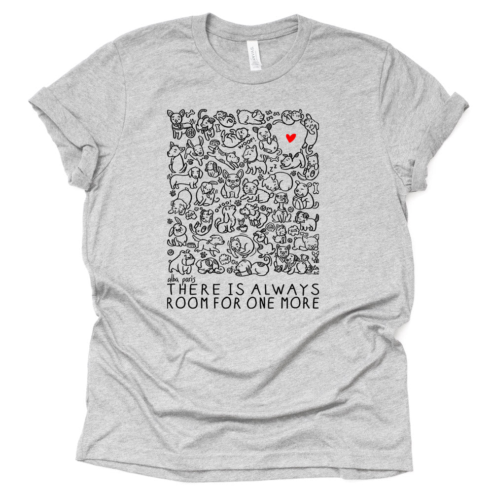 Room For One More (Dogs) Unisex Tee