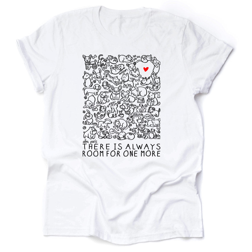 Room For One More (Dogs) Unisex Tee