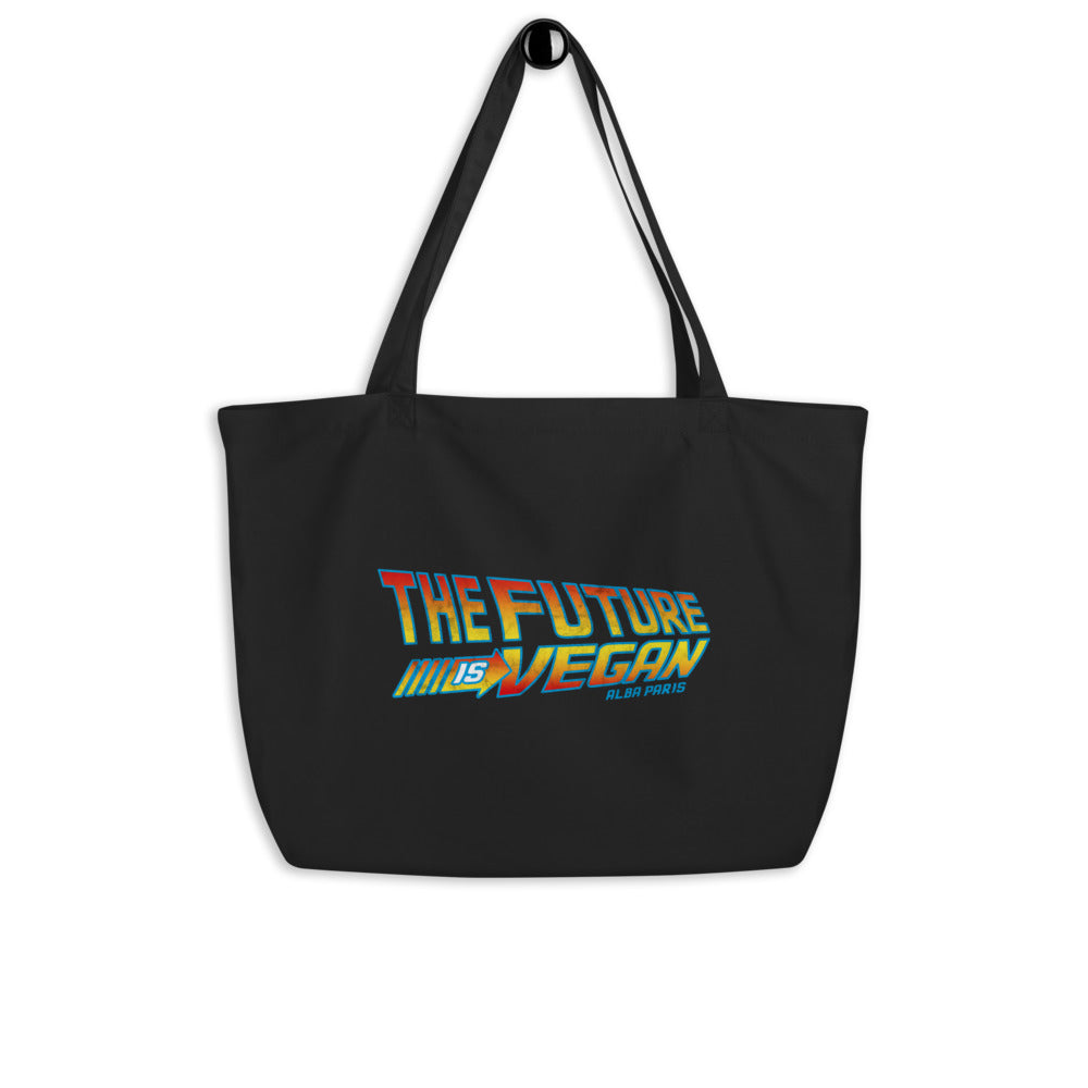 The Future Is Vegan Organic Shopping Bag