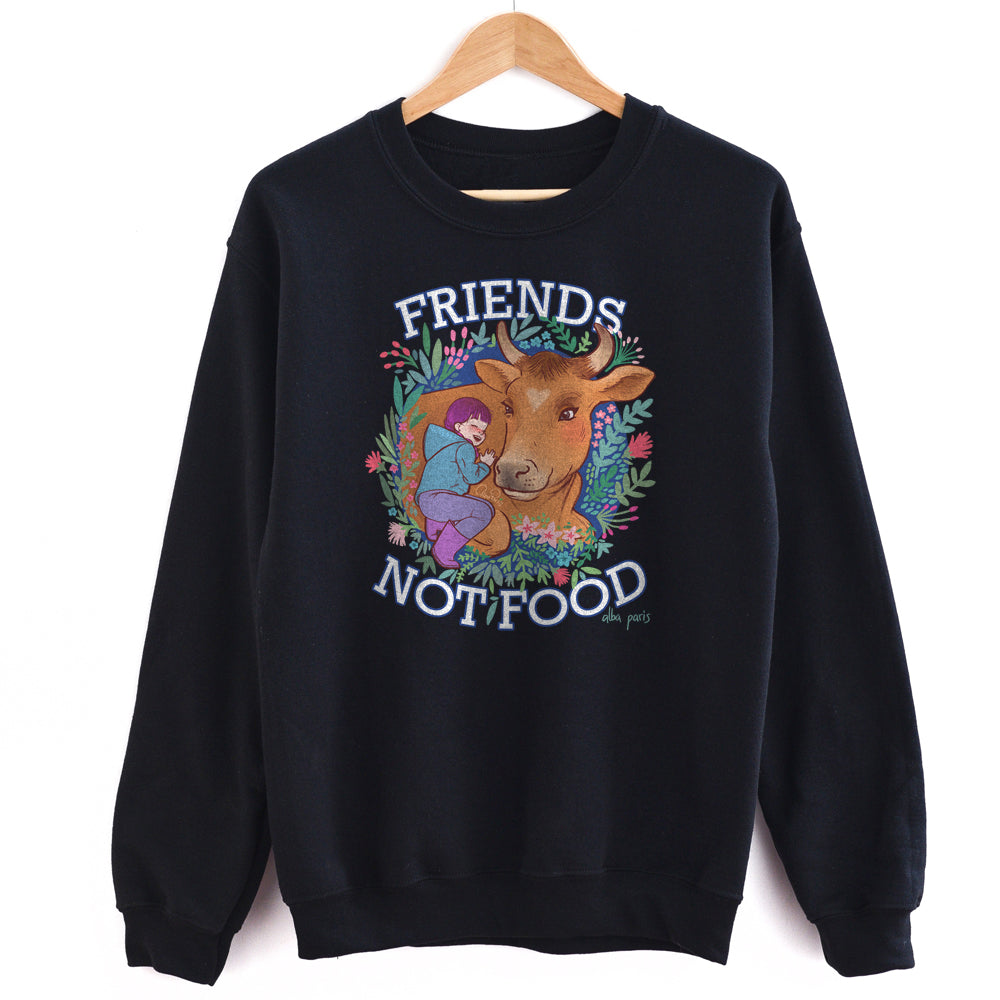 Friends Not Food Unisex Sweatshirt
